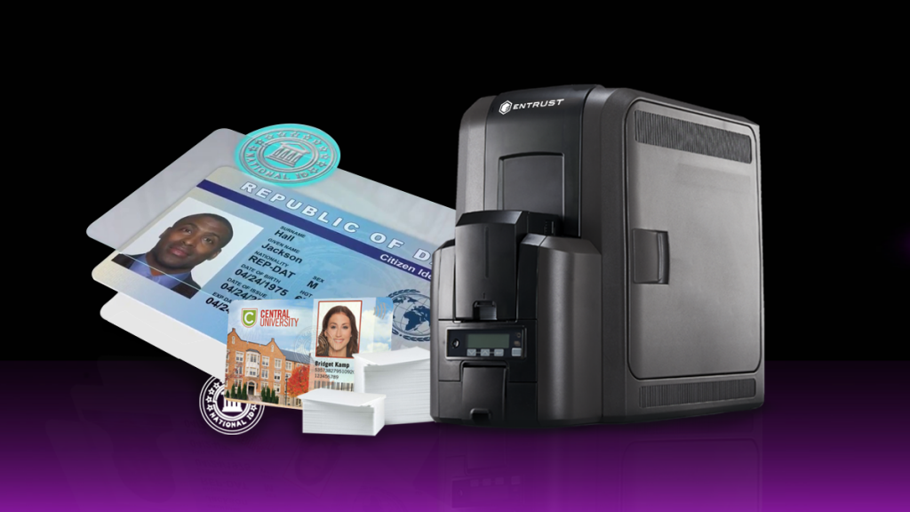 Tactile Impression Strengthen Your ID Card Security CR805 Card Printer