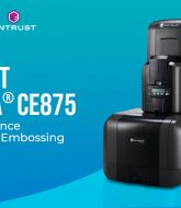 Entrust Artista® CE875 Instant Issuance System with Embossing Module